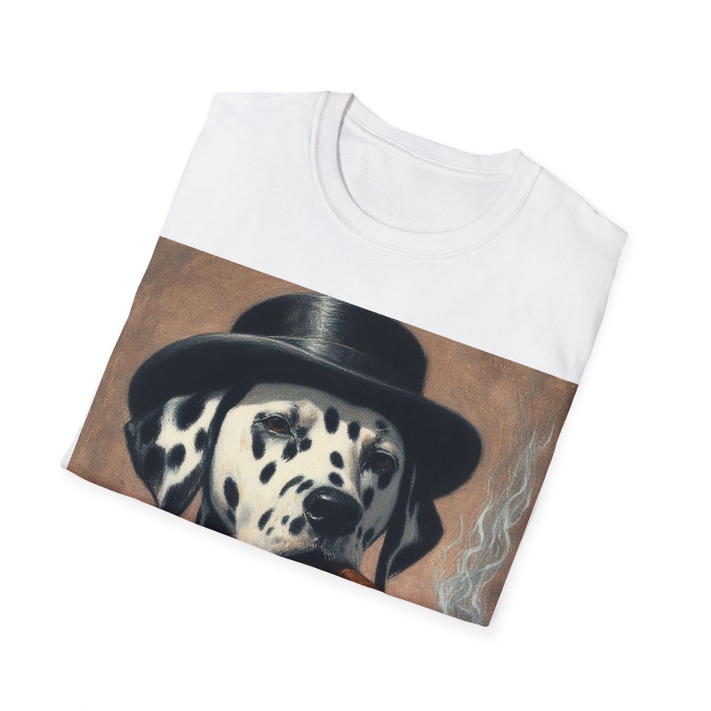 Classy Smoking Dalmatian T-Shirt