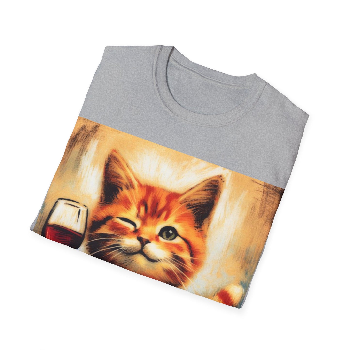 Classy Toasting Cat T-Shirt