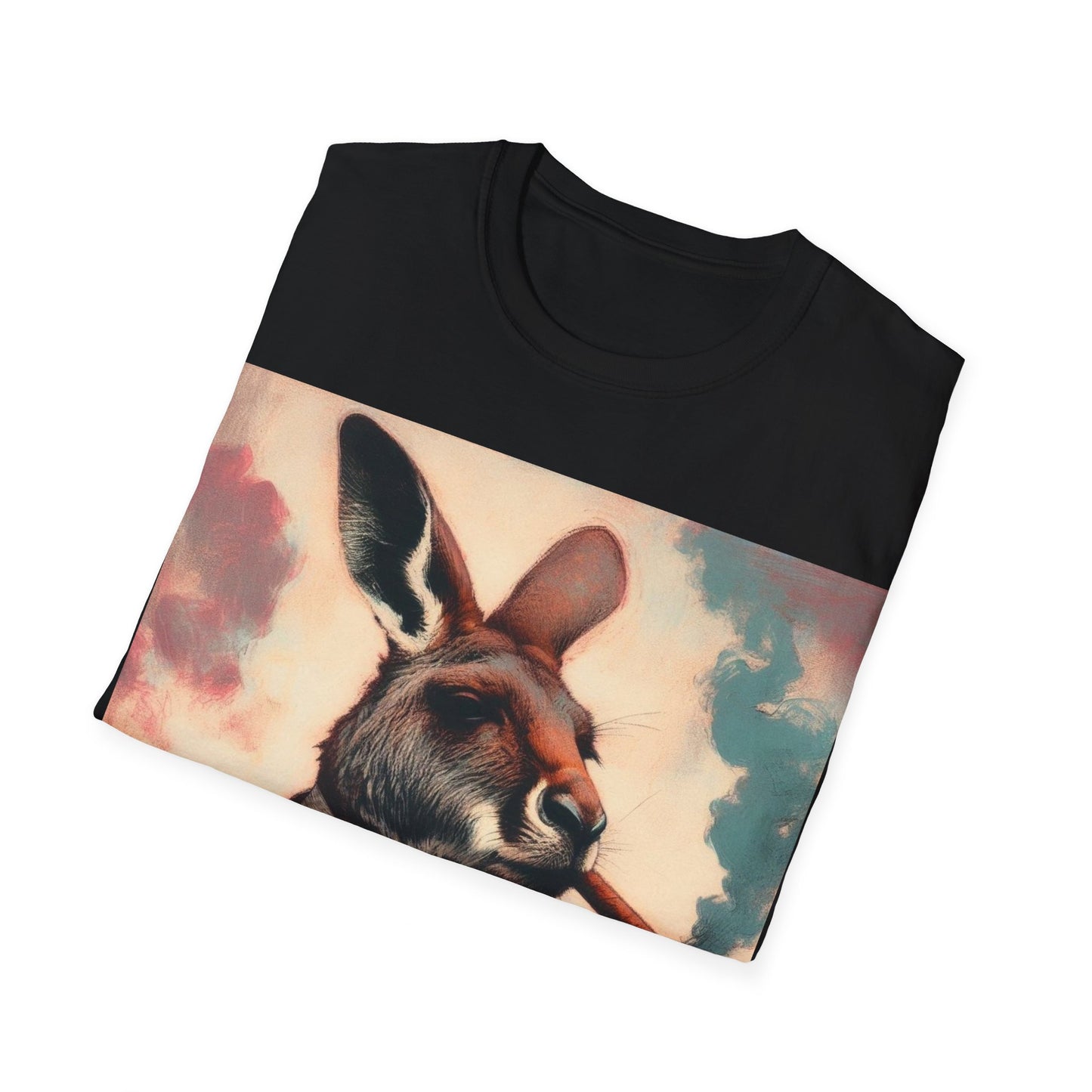 Classy Smoking Kangaroo T-Shirt