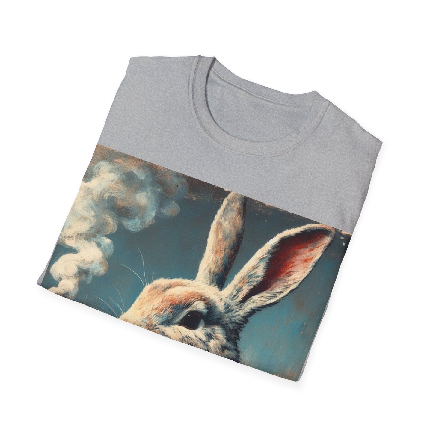 Classy Smoking Rabbit T-Shirt