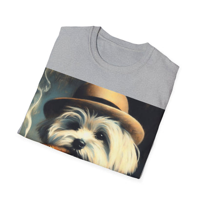 Classy Smoking Maltese T-Shirt