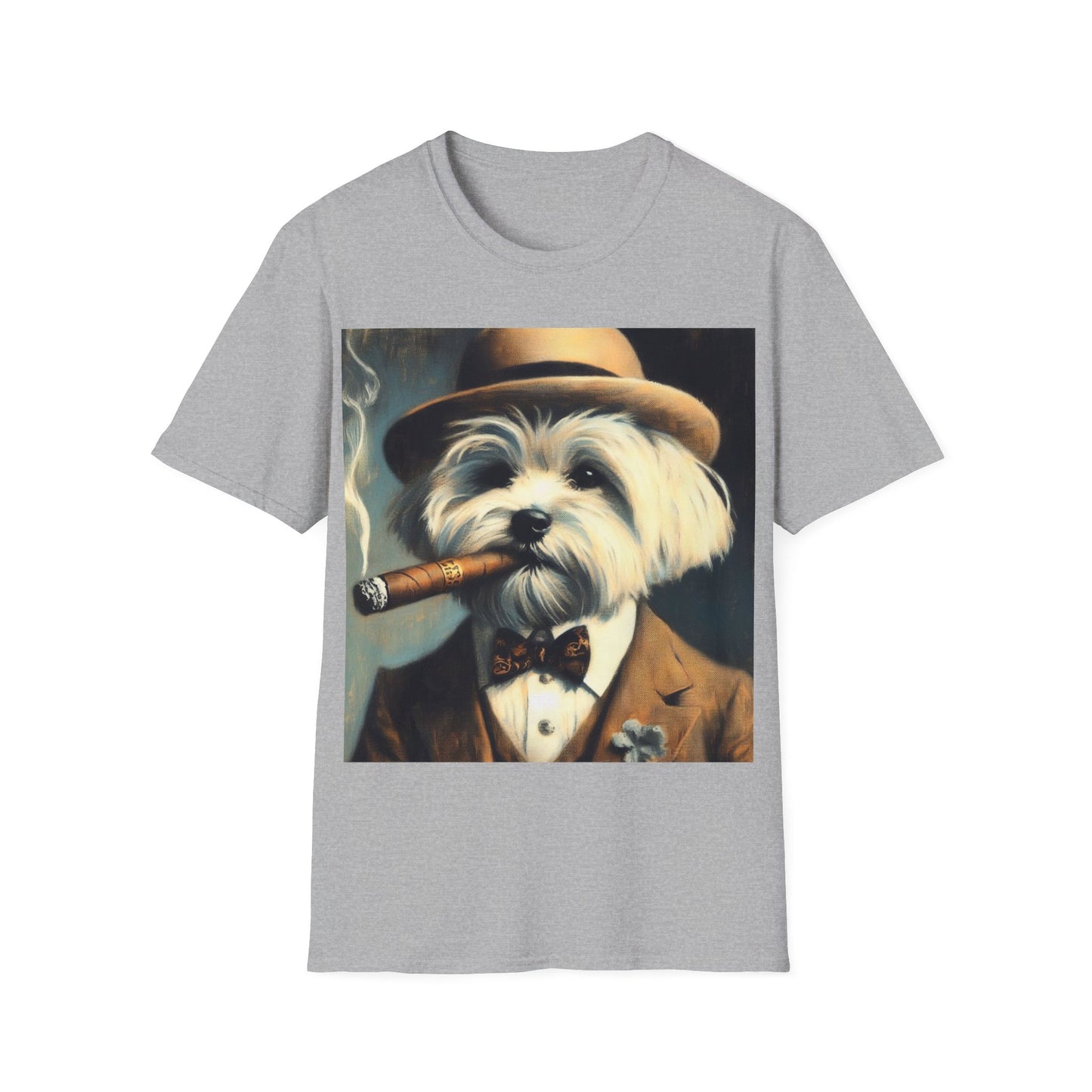 Classy Smoking Maltese T-Shirt