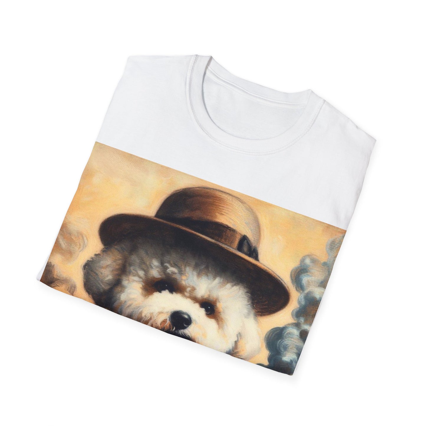 Classy Smoking Bichon Frisé T-Shirt