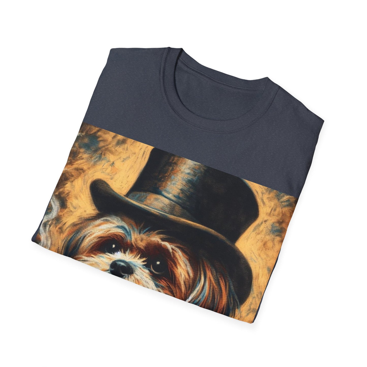 Classy Smoking Shih Tzu Dog T-Shirt