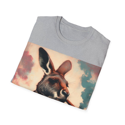 Classy Smoking Kangaroo T-Shirt