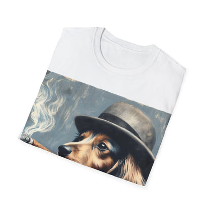 Classy Smoking Dachshund T-Shirt