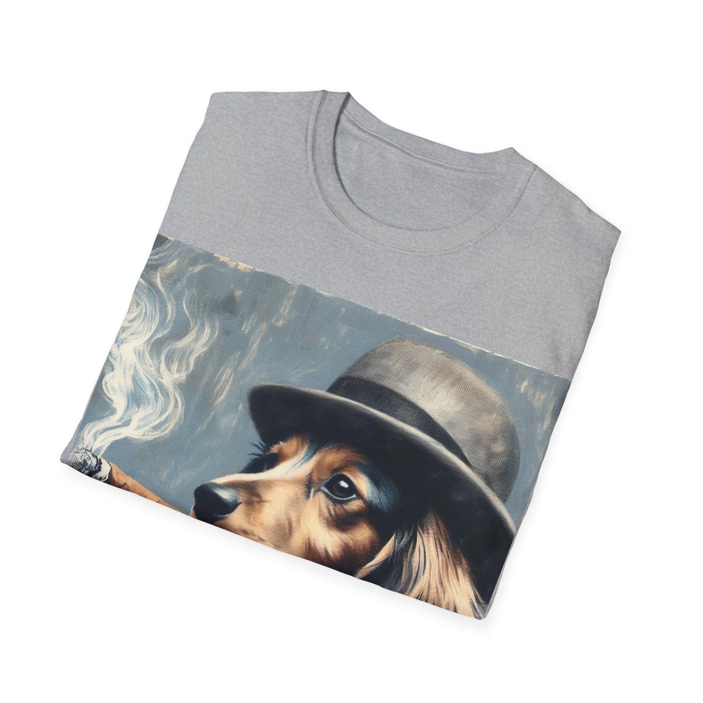 Classy Smoking Dachshund T-Shirt