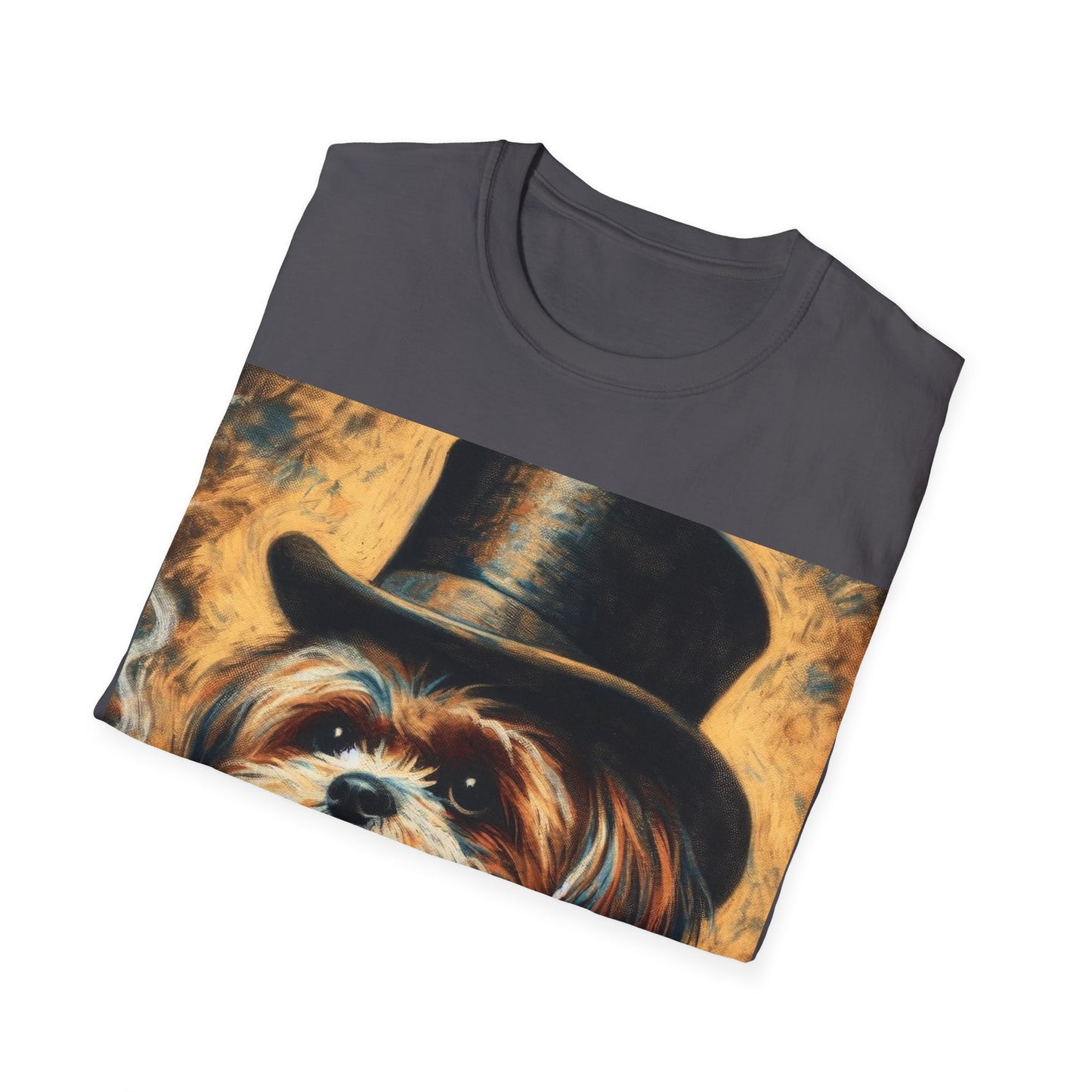 Classy Smoking Shih Tzu Dog T-Shirt